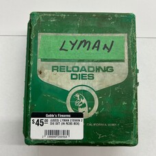 RCBS (USED) LYMAN 270WIN 2 DIE SET (IN RCBS BOX)