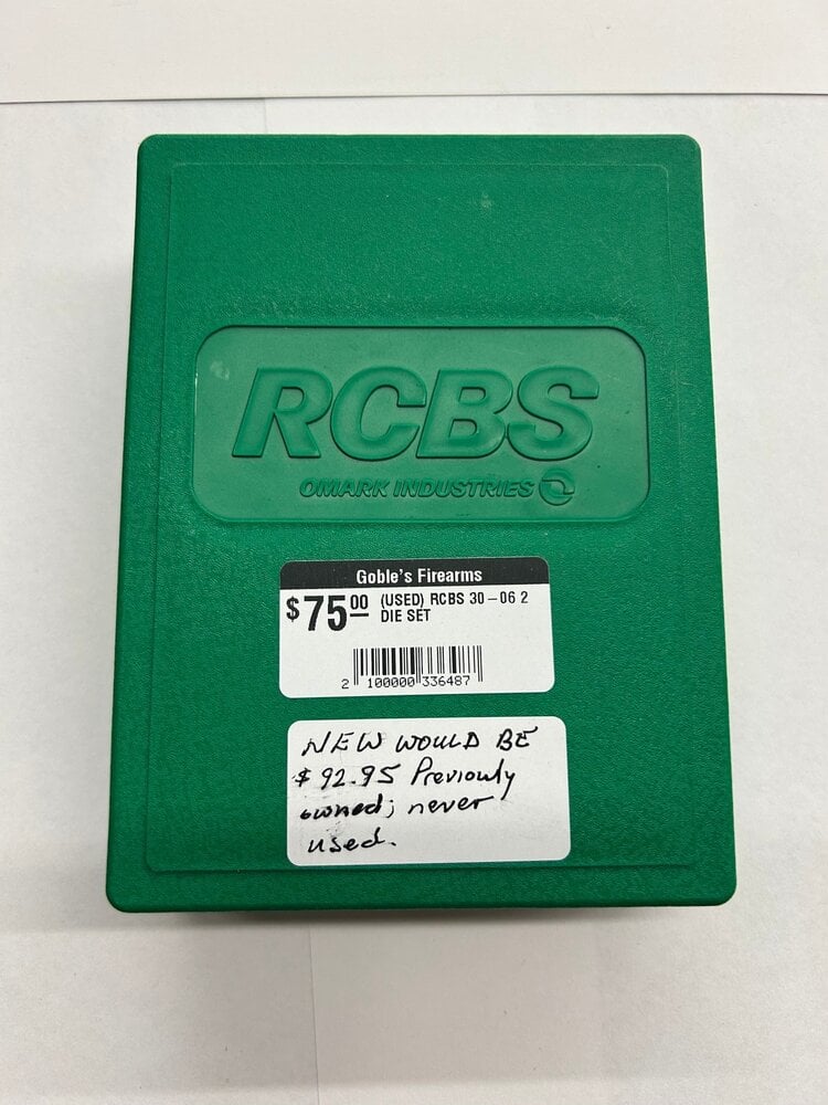 RCBS (USED) RCBS 30-06 2 DIE SET