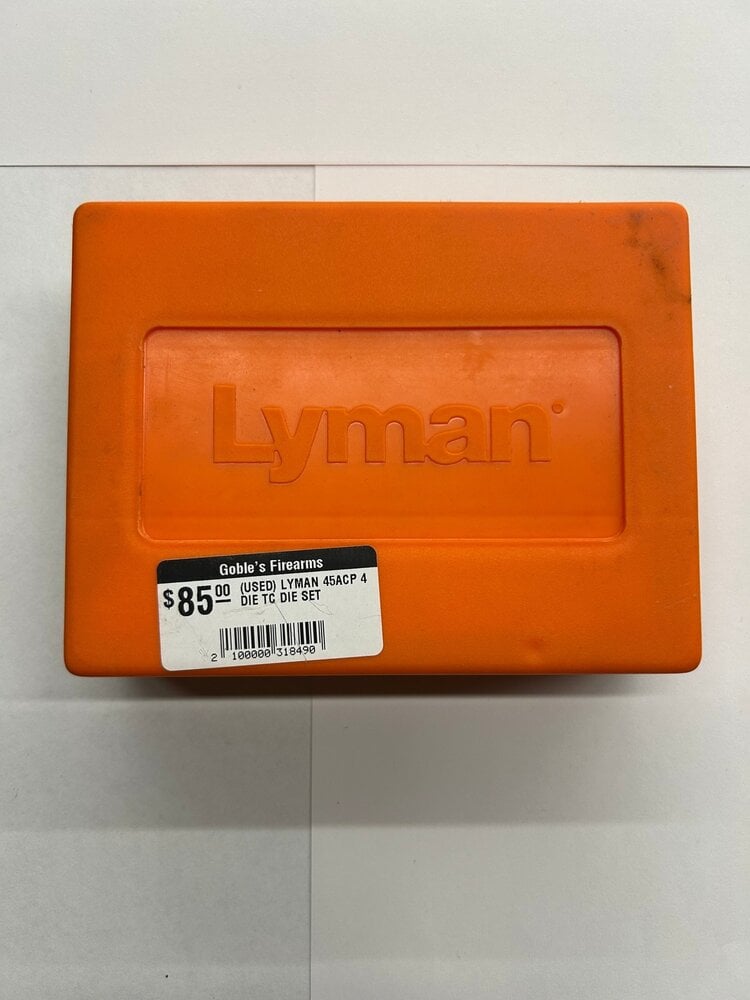 LYMAN (USED) LYMAN 45ACP 4 DIE TC DIE SET
