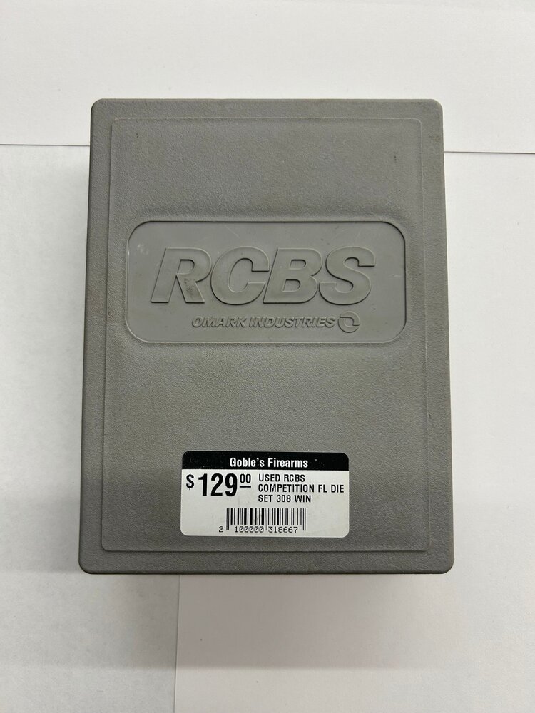 RCBS USED RCBS COMPETITION FL DIE SET 308 WIN