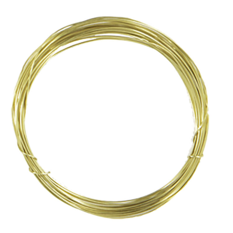 ALLEN ALLEN BRASS SNARE WIRE 20 FEET 20 GAUGE