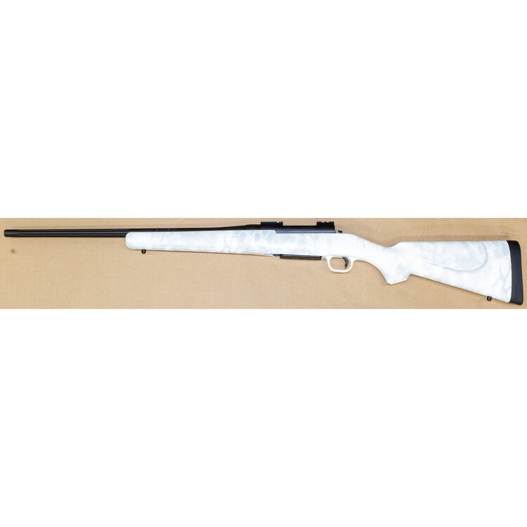 MOSSBERG PATRIOT SNOW CAMO BOLT ACTION RIFLE 22-250 REM 22" BBL 4 SHOT