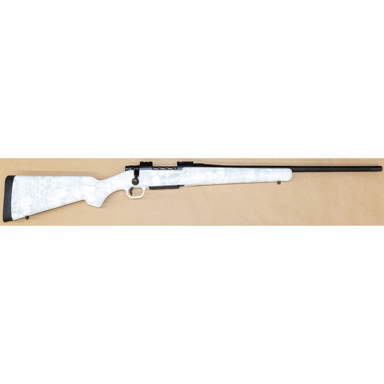 MOSSBERG PATRIOT SNOW CAMO BOLT ACTION RIFLE 22-250 REM 22" BBL 4 SHOT