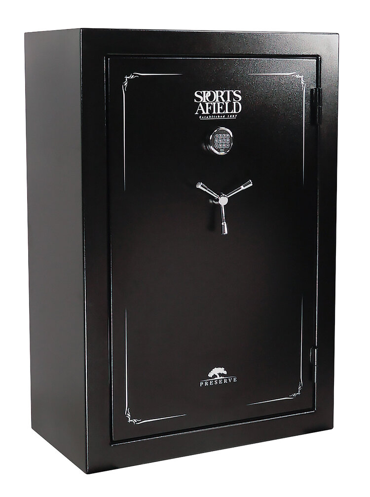 SPORTS AFIELD CANADIAN SHIELD 40 + 8 GUN FIRE-RATED VAULT