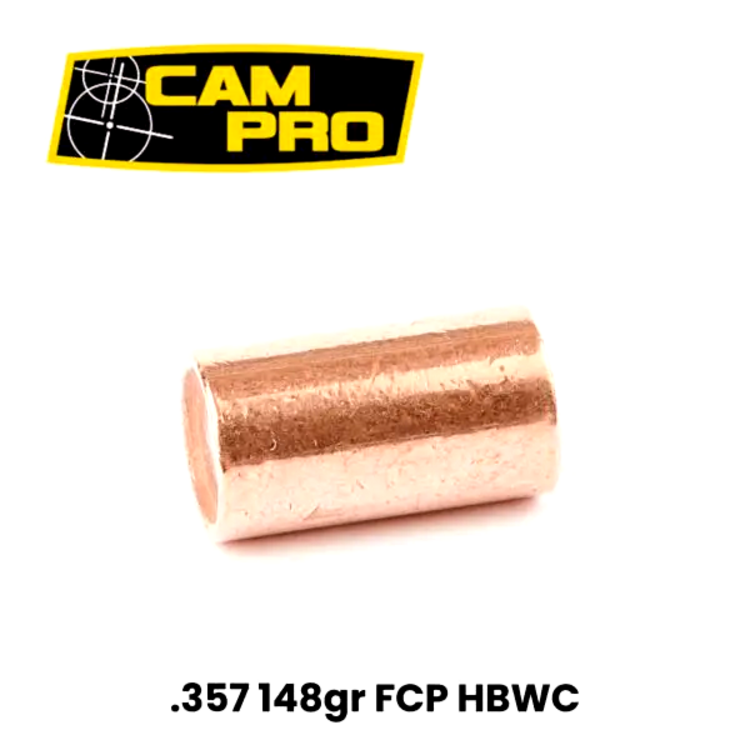 CAM-PRO CAM-PRO 38/357 148GR FCP HBWC 1000 PCS