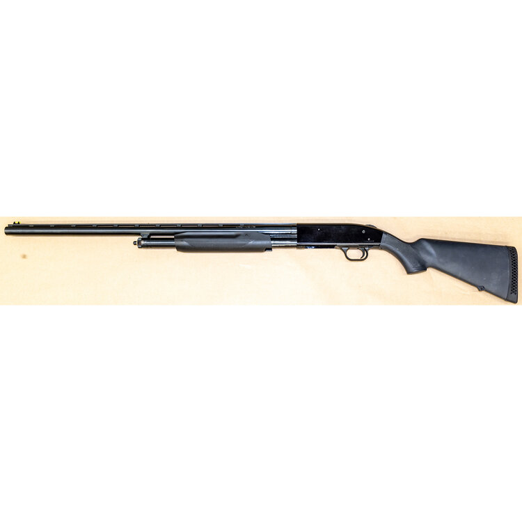 MOSSBERG 500 FIELD / SECURITY COMBO BLK/SYN PUMP ACTION SHOTGUN 12GA X 3" 28" MOD  -  18 1/2"  CYL BBL