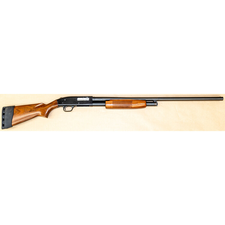 MOSSBERG 500A PUMP ACTION SHOTGUN WALNUT 12GA X 2 3/4" 30" BBL FULL