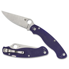 SPYDERCO MILITARY 2 DBL G10 S110V FOLDING KNIFE