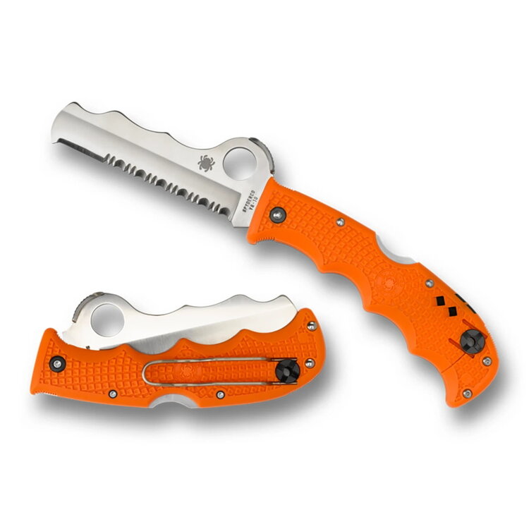 SPYDERCO ASSIST ORANGE FOLDING KNIFE