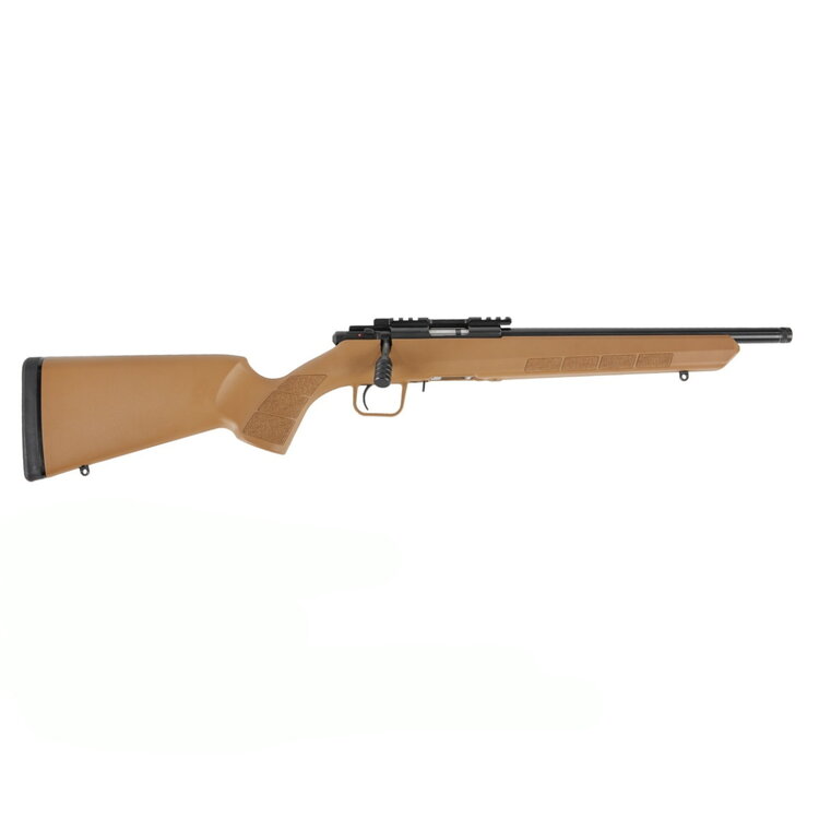 NORTHERNRIM RIFLE CO. CB22A3TS BOLT ACTION .22 LR 13” THREADED BARREL FDE