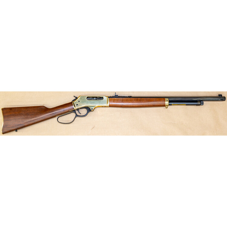 HENRY BIG BOY BRASS LEVER ACTION 45-70 GOVT 22" BARREL 4 SHOT WALNUT