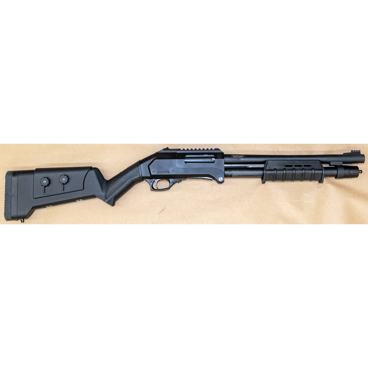 CANUCK CANUCK FOLDING ENFORCER BLK/SYN PUMP ACTION SHOTGUN 12GA X 3" 14" BBL