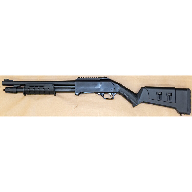 CANUCK CANUCK FOLDING ENFORCER BLK/SYN PUMP ACTION SHOTGUN 12GA X 3" 14" BBL