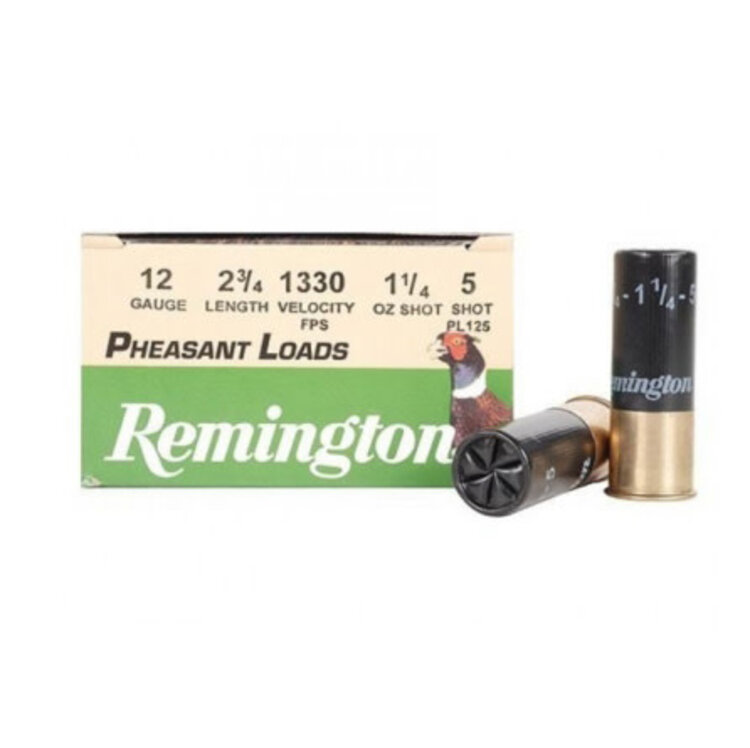 REMINGTON 12GA 2-3/4" 3-3/4 DRAM 1-1/4 OZ #5 25RDS