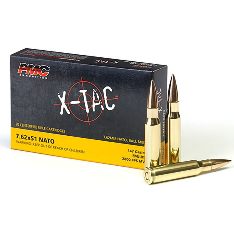 PMC PMC 7.62 X 51MM (308 WIN)147GR FMJ-BT 20RDS