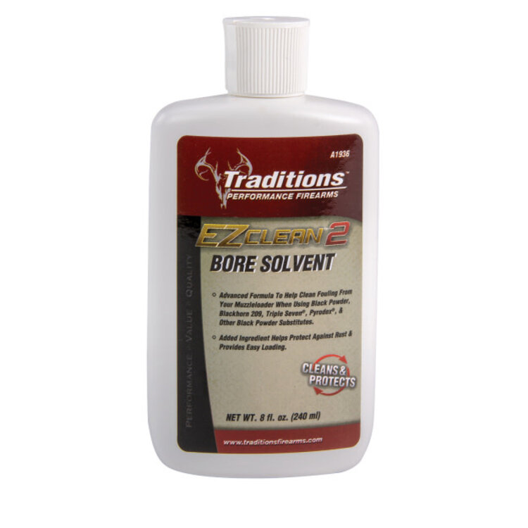 TRADITIONS EZ CLEAN 2 BORE SOLVENT 8OZ.