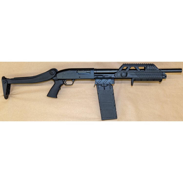 MAVERICK 88 SECURITY PUMP ACTION 12GA X 3" 18" BARREL 10 SHOT (WITH SIDEWINDER MAGAZINE CONVERSION KIT)