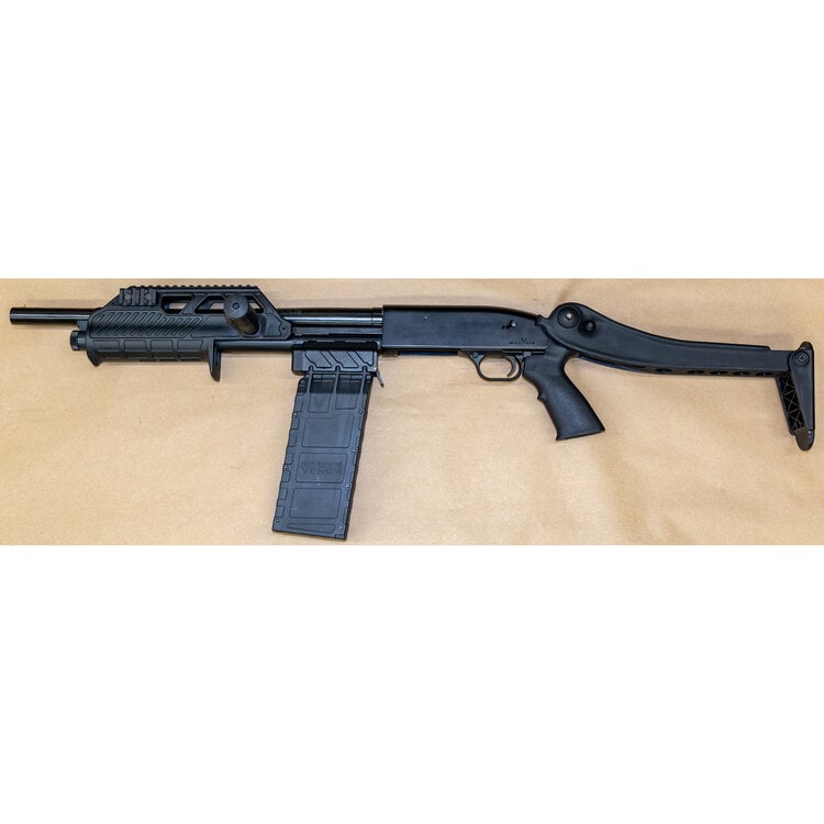 MAVERICK 88 SECURITY PUMP ACTION 12GA X 3" 18" BARREL 10 SHOT (WITH SIDEWINDER MAGAZINE CONVERSION KIT)