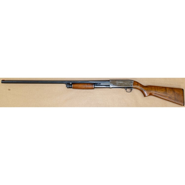 ITHACA 37 FEATHERLIGHT PUMP ACTION SHOTGUN 12GA X 2 3/4" 30" BBL FULL