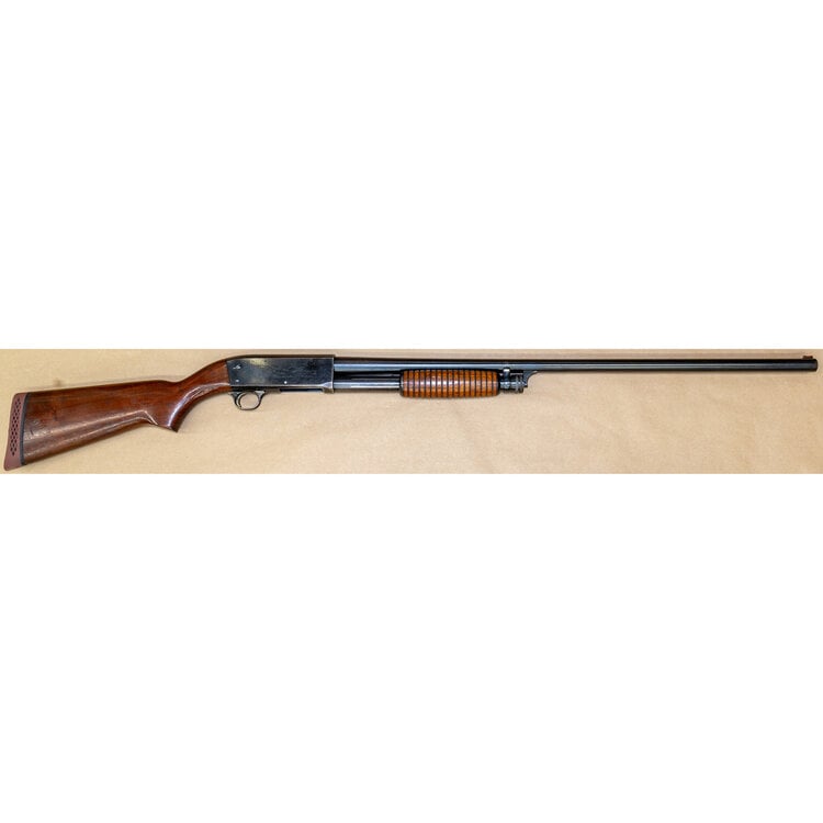 ITHACA 37 FEATHERLIGHT PUMP ACTION SHOTGUN 12GA X 2 3/4" 30" BBL  FULL