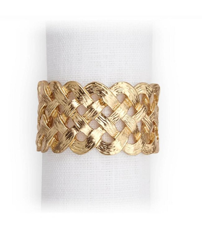 L’Objet Braid Napkin Jewels (Set of 4)