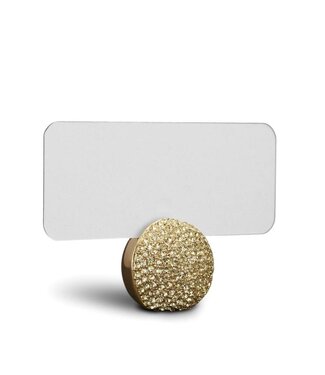 L’Objet Gold Pave Sphere Place Card Holders (Set of 6)