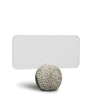 L’Objet Platinum Pave Sphere Place Card Holders (Set of 6)