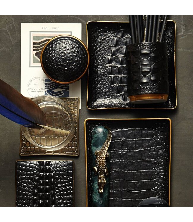 L’Objet Crocodile Coasters (Set of 4)