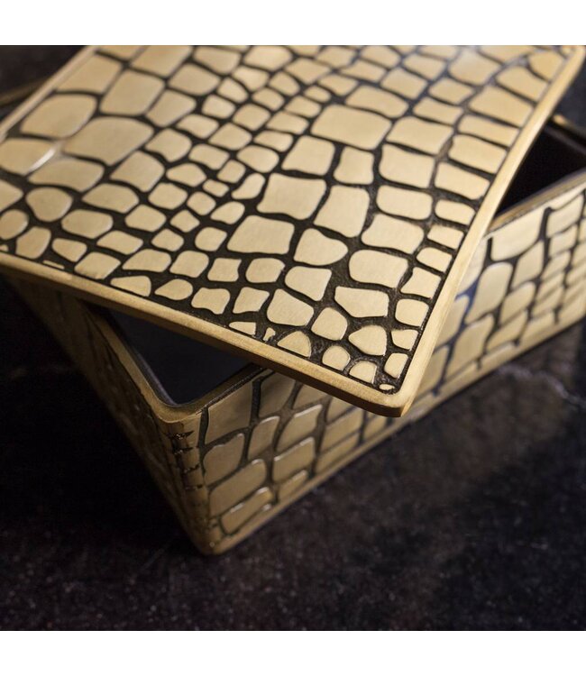 L’Objet Crocodile Square Box