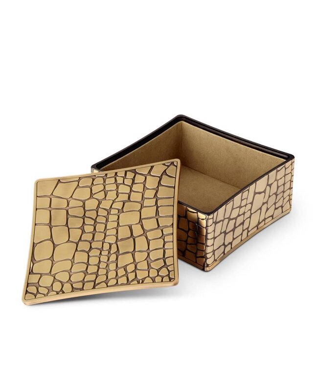 L’Objet Crocodile Square Box