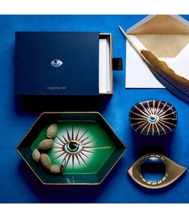 L’Objet Lito Candle Bleu