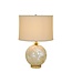 Cayen Collection DISCONTIUED Troca Shell Inlay lamp with Shade