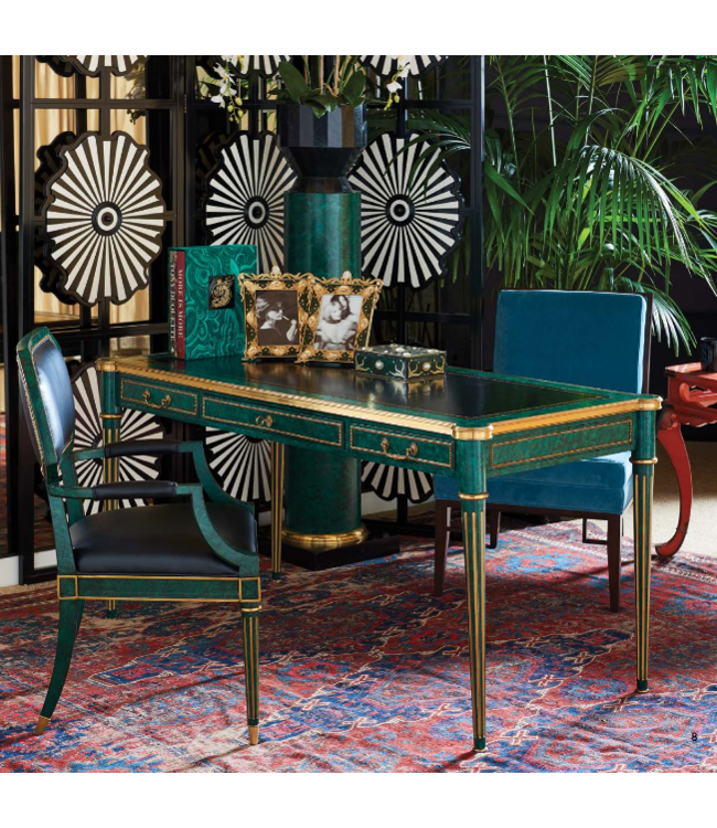 Tony Duquette Malaquita Desk