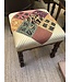 Chip & Dale Tapestry Bench