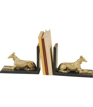 Cayen Collection Greyhound Satina  Bookends - pair
