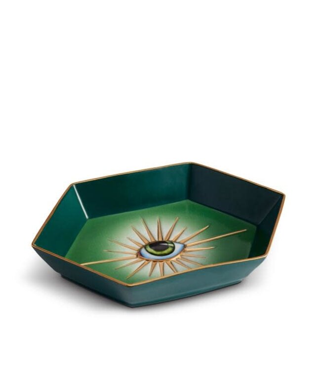 L’Objet Lito Vide Poche - Green Hexagon