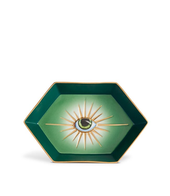 L’Objet Lito Vide Poche - Green Hexagon