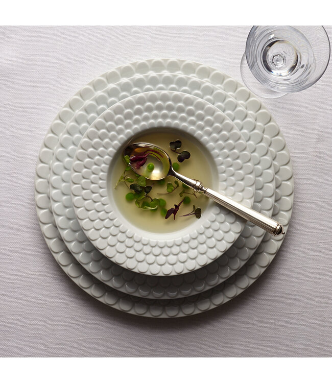 L’Objet Aegean Soup Plate White