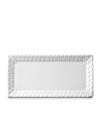 L’Objet Aegean Rectangular Platter White