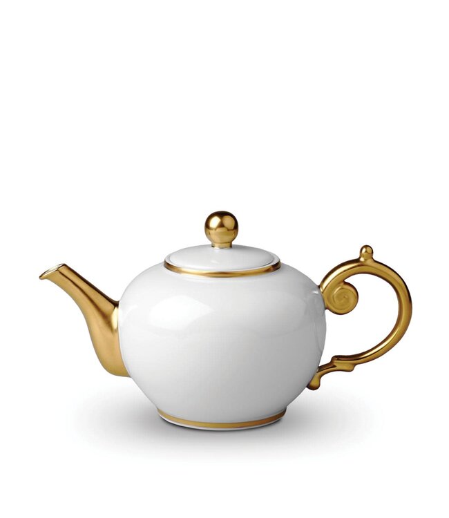L’Objet Aegean Teapot Gold