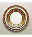 L’Objet Aegean Rimmed Serving Bowl Gold