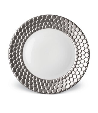 L’Objet Aegean Dinner Plate Platinum