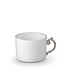 L’Objet Aegean Tea Cup + Saucer (Gift Box of 2) Platinum