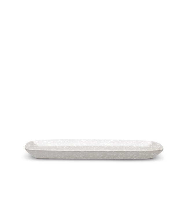 L’Objet Alchimie Rectangular Platter White Medium