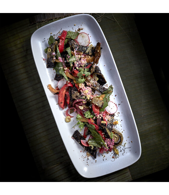 L’Objet Alchimie Rectangular Platter White Large