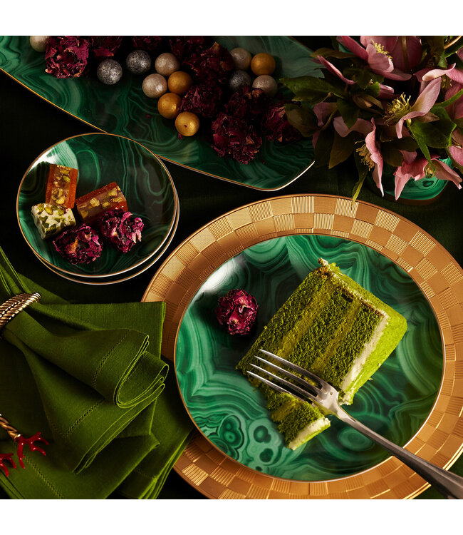 L’Objet Malachite Espresso Cup + Saucer