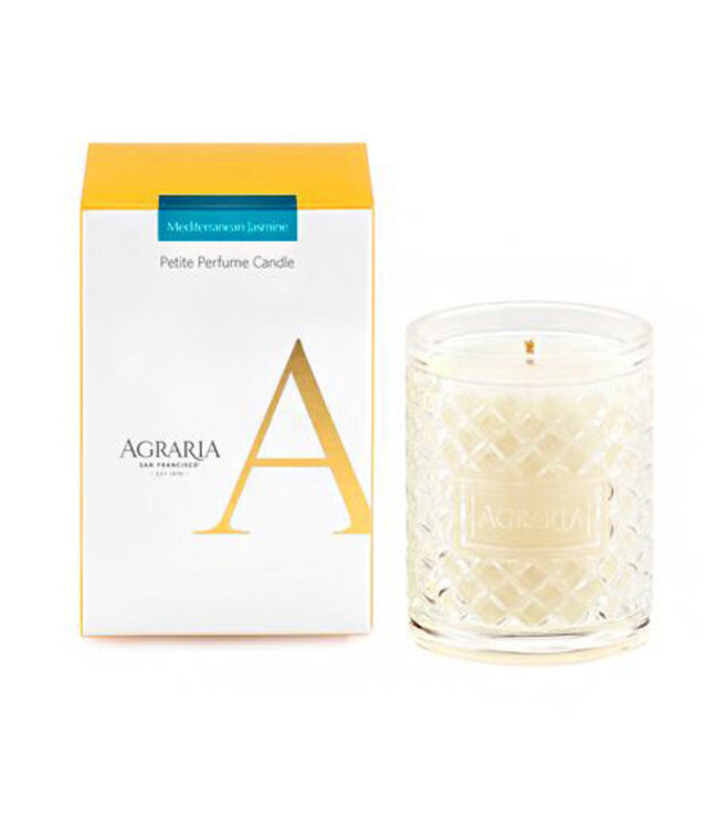 Agraria Mediterranean Jasmine Crystal Candle 7oz