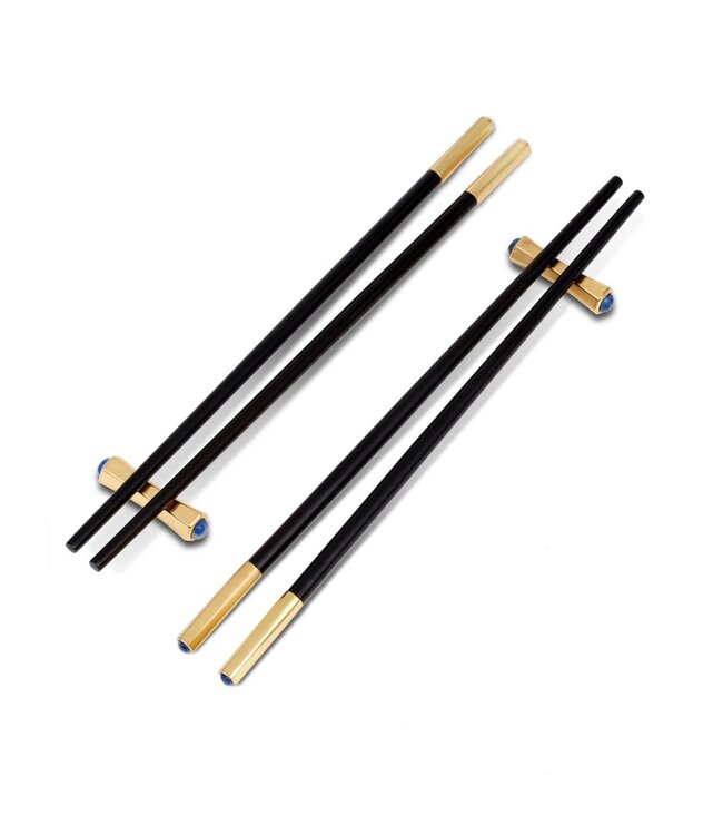 L’Objet Zen Chopsticks + Rests (Set of 2 pairs)