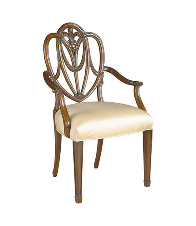 Maitland-Smith Heart Arm Chair