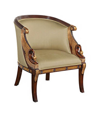 Maitland-Smith Swan Occasional Chair